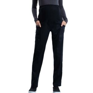 Cherokee Workwear WW155 Maternity women scrub pants size xs petite also fits sm